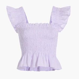 hill house smocked paz top